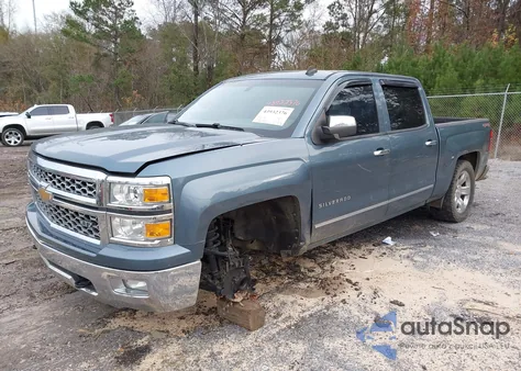 2014 Chevrolet Silverado 1500 1Lz from USA, damaged, VIN 3GCUKSEC5EG412900